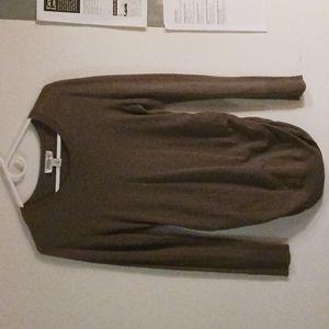 Olive green long sleeve maternity sweater